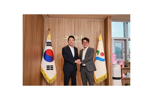 유의동 국토교통위원장, 오세훈 서울시장 간담회